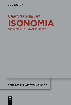 Book cover for Isonomia