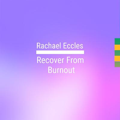 Cover of Recover From Burnout, Self Hypnosis CD
