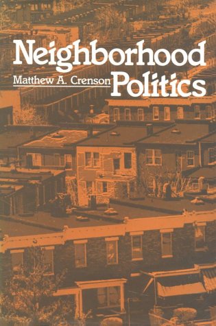 Book cover for Neighbourhood Politics