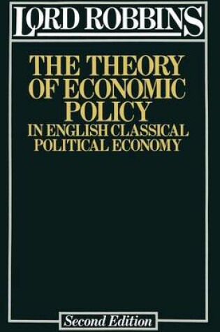 Cover of The Theory of Economic Policy