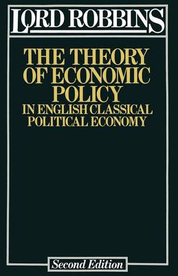 Book cover for The Theory of Economic Policy