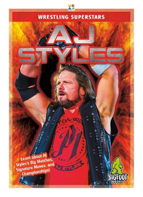 Book cover for Wrestling Superstars: AJ Styles