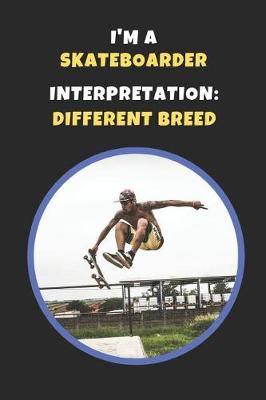 Book cover for I'm A Skateboarder. Interpretation