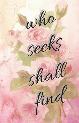 Book cover for Who Seeks Shall Find