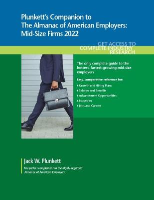 Book cover for Plunkett's Companion to The Almanac of American Employers 2022