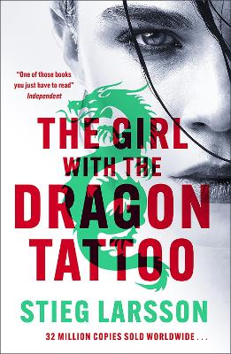 Book cover for The Girl with the Dragon Tattoo