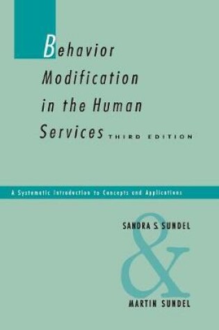 Cover of Behavior Modification in the Human Services