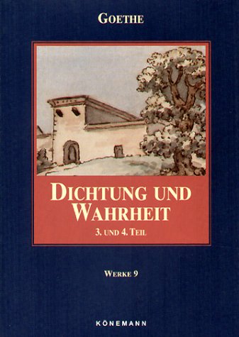 Book cover for Goethe 9 - Dichtung II