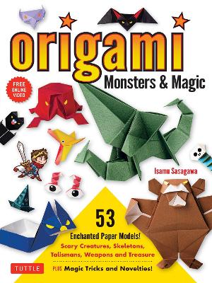 Book cover for Origami Monsters & Magic