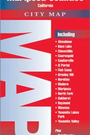 Cover of Folded Map-Madera & Mariposa Counties