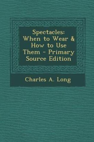 Cover of Spectacles