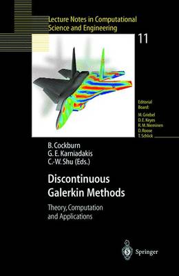 Book cover for Discontinuous Galerkin Methods