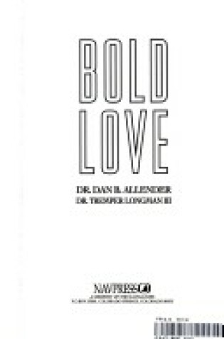 Cover of Bold Love