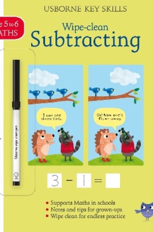 Cover of Wipe-clean Subtracting 5-6
