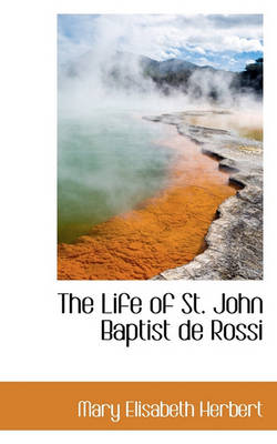 Book cover for The Life of St. John Baptist de Rossi