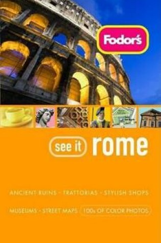 Cover of Fodor's See It Rome