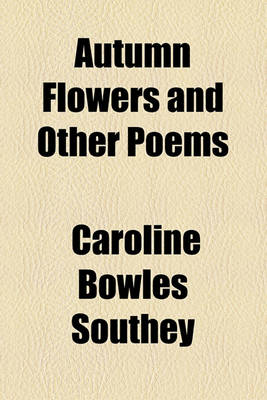 Book cover for Autumn Flowers and Other Poems