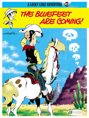 Book cover for Lucky Luke 43 - The Bluefeet are Coming!
