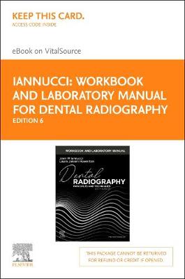 Book cover for Dental Radiography - Elsevier eBook on Vitalsource (Retail Access Card): a Workbook and Laboratory Manual