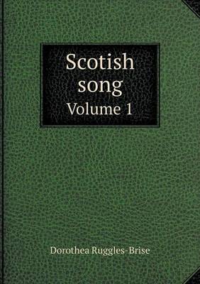 Book cover for Scotish song Volume 1