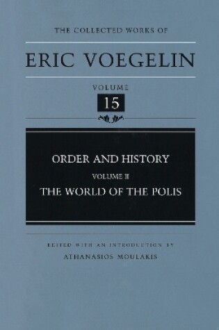 Cover of Order and History (CW15)