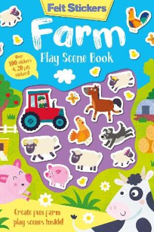 Cover of Felt Stickers Farm Play Scene Book