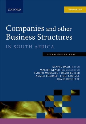 Book cover for Companies & Other Business Structures 3e