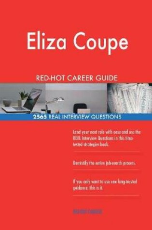 Cover of Eliza Coupe RED-HOT Career Guide; 2565 REAL Interview Questions