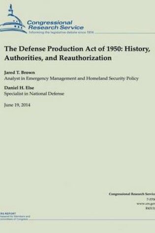 Cover of The Defense Production Act of 1950