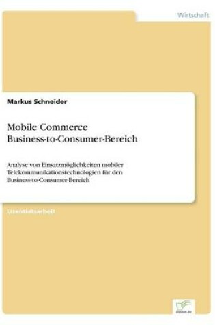 Cover of Mobile Commerce Business-to-Consumer-Bereich