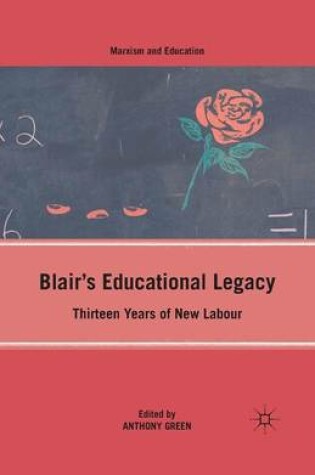 Cover of Blair's Educational Legacy