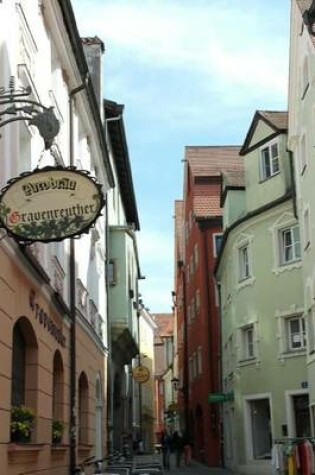 Cover of A Narrow Shopping Street in Regensburg, Bavaria