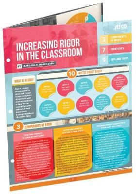 Book cover for Increasing Rigor in the Classroom (Quick Reference Guide 25-Pack)