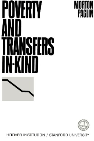 Cover of Poverty and Transfers In-Kind