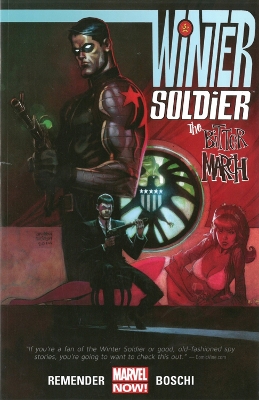 Book cover for Winter Soldier: The Bitter March