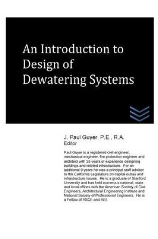 Cover of An Introduction to Design of Dewatering Systems