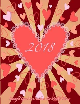 Book cover for 2018 Beautiful Open Heart Academic Year Monthly Planner