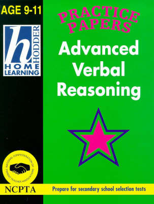 Cover of Advanced Verbal Reasoning