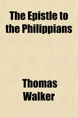 Book cover for The Epistle to the Philippians