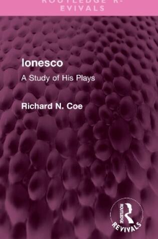 Cover of Ionesco