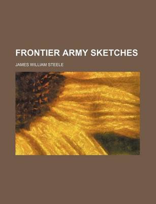 Book cover for Frontier Army Sketches