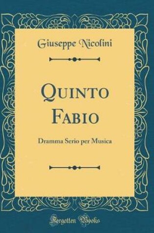 Cover of Quinto Fabio