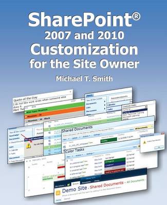 Book cover for SharePoint 2007 and 2010 Customization for the Site Owner