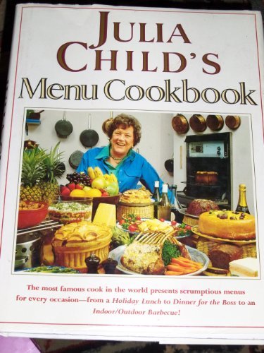 Book cover for Julia Child's Menu Cookbook