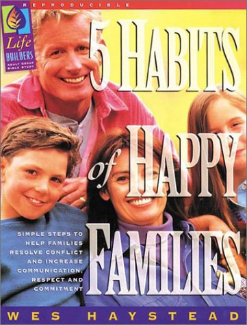 Book cover for 5 Habits of Happy Families