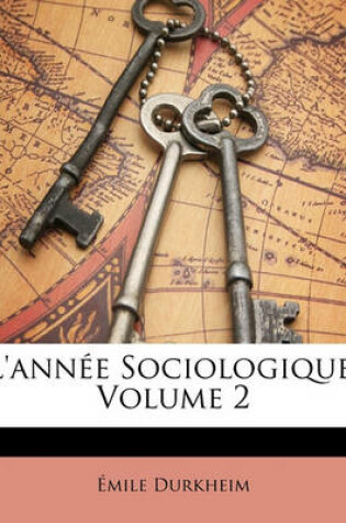 Cover of L'Annee Sociologique, Volume 2