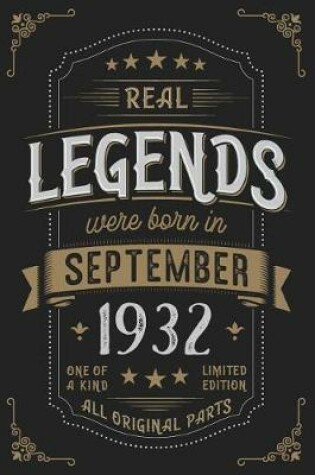 Cover of Real Legends were born in September 1932