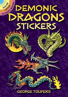 Book cover for Demonic Dragons Stickers