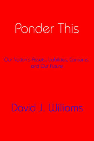 Cover of Ponder This
