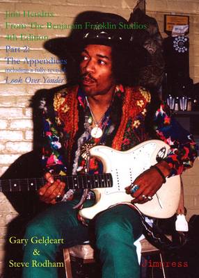 Cover of Jimi Hendrix: From the Benjamin Franklin Studios